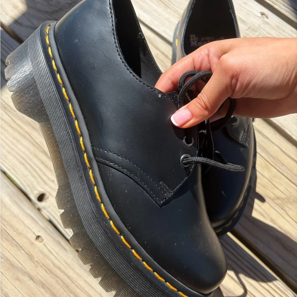 Platform Doc Martin Loafers